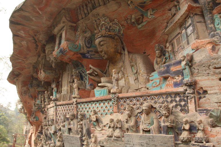 Dazu rock carving cave